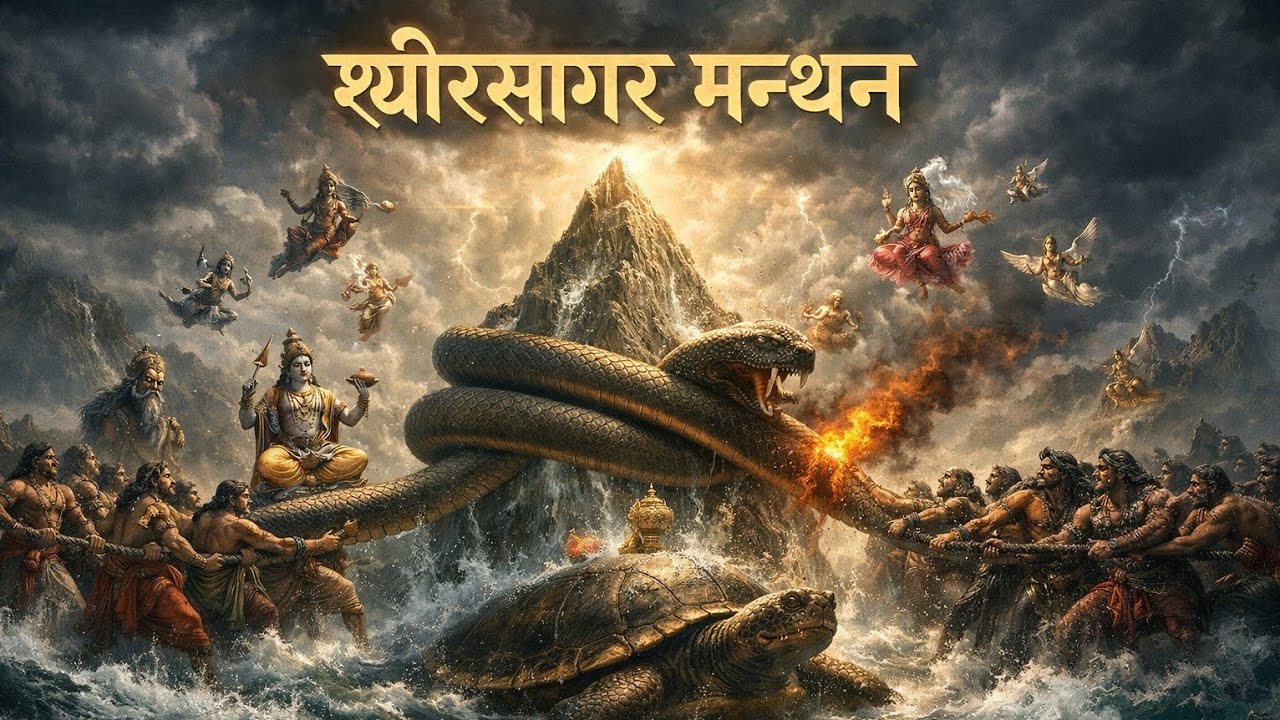 Kshira sagara manthan | VJ stories | 
