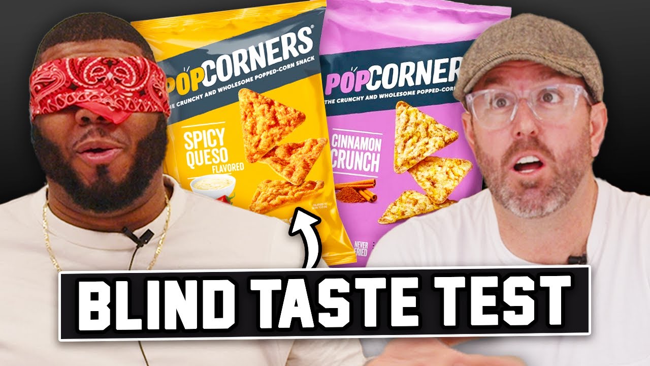 Can we identify Popcorners flavors blindfolded?