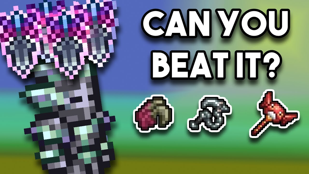 Can You Beat Terraria? (1.4.2 Hybrid Melee & Summoner Showcase, April Fools 2021)