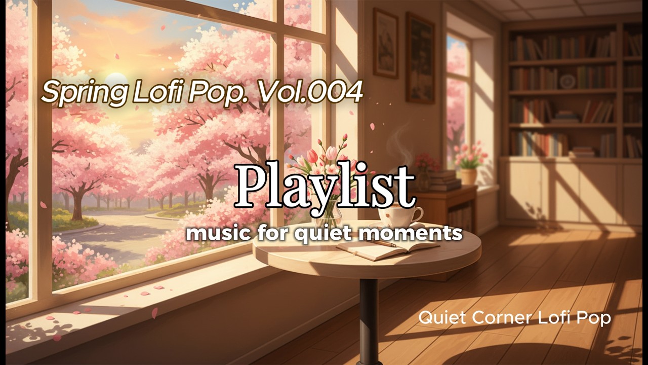 🌸 Spring Lofi Pop Playlist Vol.4 | music for quiet moments ☕ | Quiet Corner