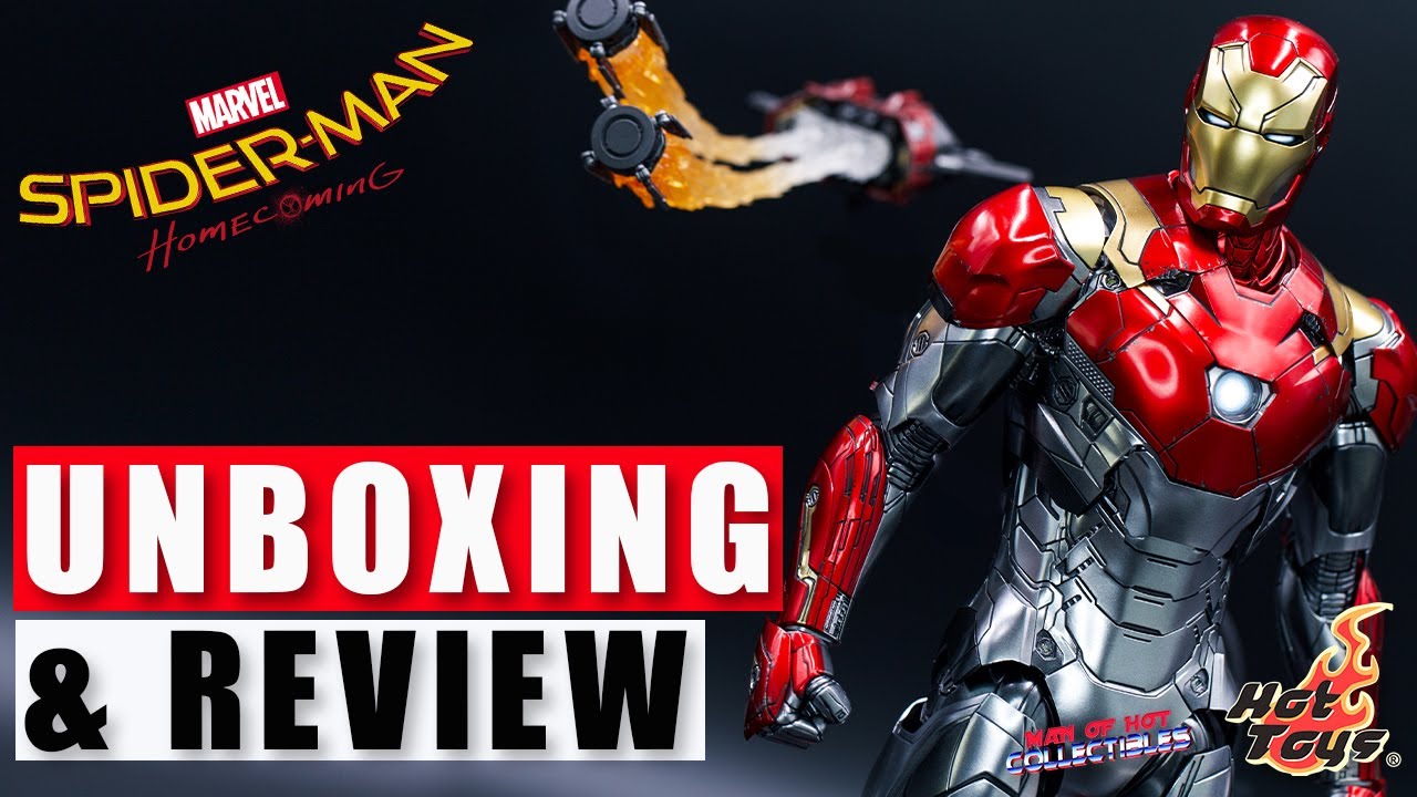 Hot Toys Iron Man Mark 47 REISSUE Unboxing and Review | Spider-Man: Homecoming