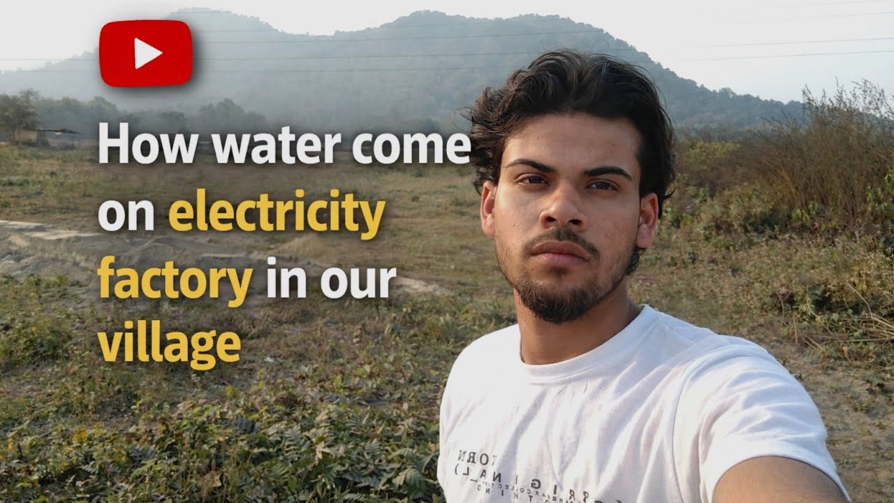 How Water Creates Electricity in Our Village? 😱⚡