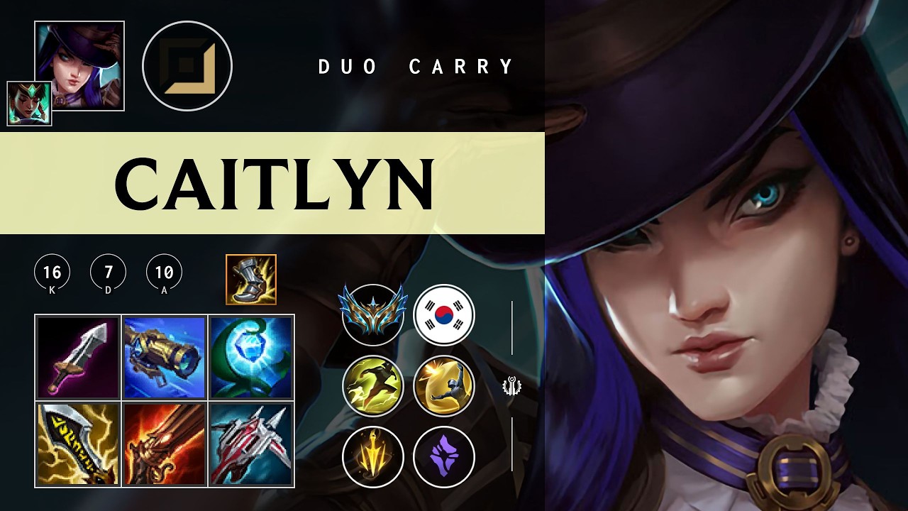 Caitlyn ADC vs Varus - KR Challenger Patch 26.06