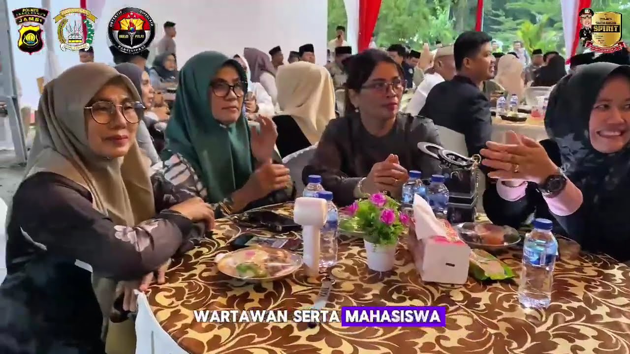 Polres Sarolangun Bersama Bhayangkari Berbagi Takjil serta Buka Puasa Bersama