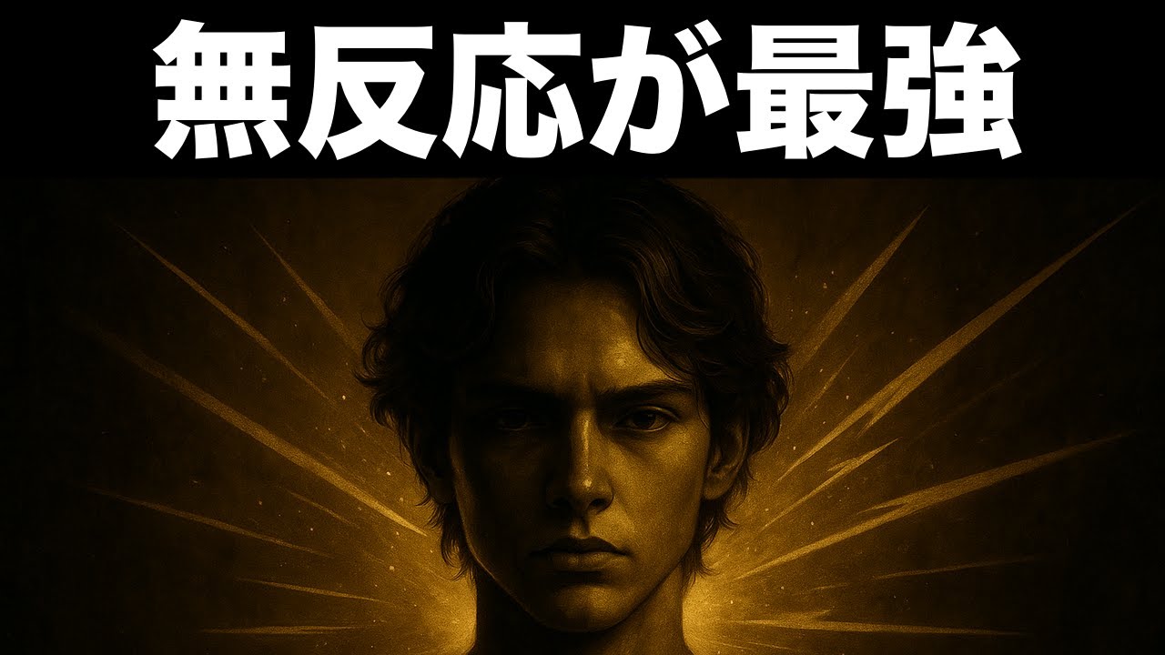 【最強メンタル術】「反応しない人」が最も強い理由と、誰も知らない心の使い方｜心理学｜メンタル｜自己啓発