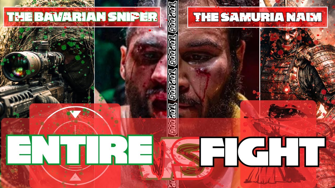 Top Dog Bare Knuckle Fight: Samurai Naim vs Bavarian Sniper Round 2 - Tactical Fist Fighting War