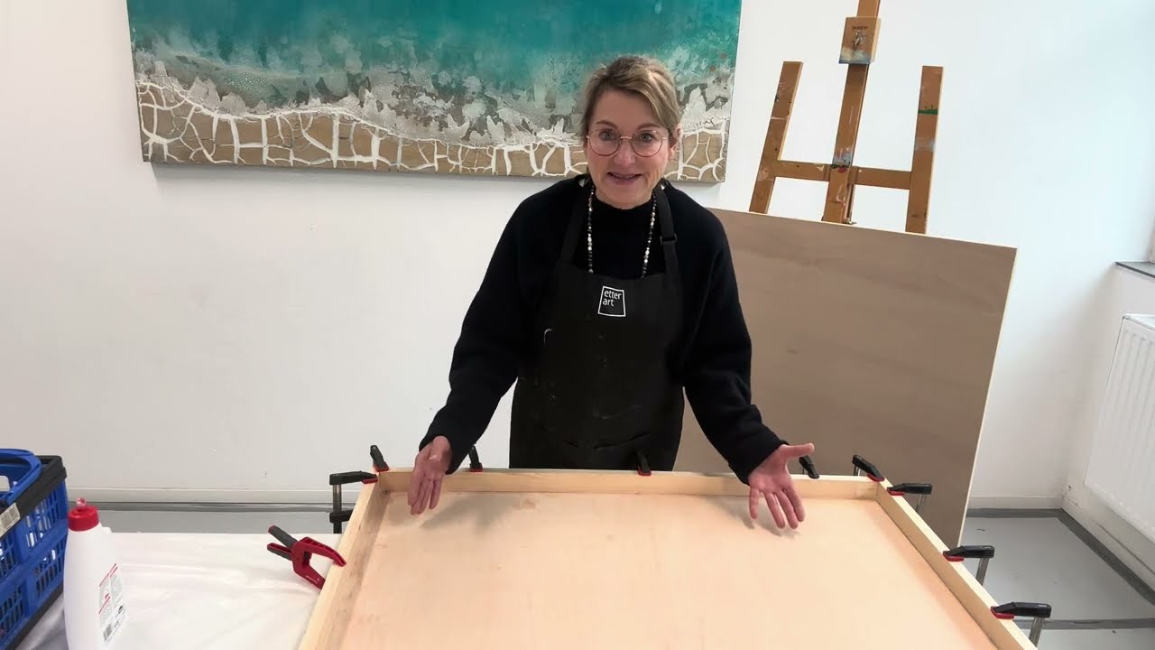 Tutorial: Holzmalkörper selbst bauen - Build your own wooden painting ground