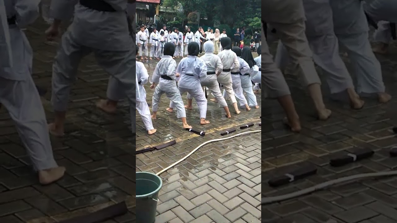 Penyematan sabuk karate Inkanas