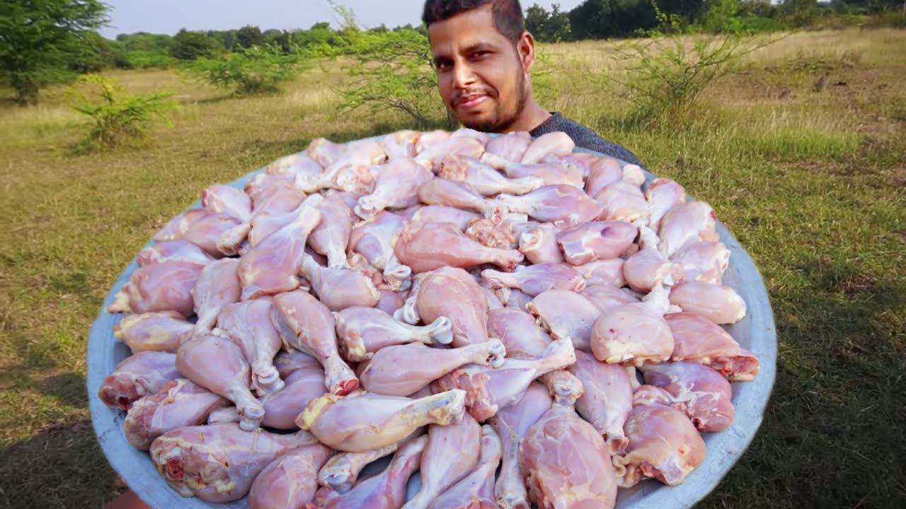 SPICE UP 100 BIGGEST CHICKEN LEGS COOKING || RANGERS RECIPE || KING SIZE CHICKEN LEGS ||