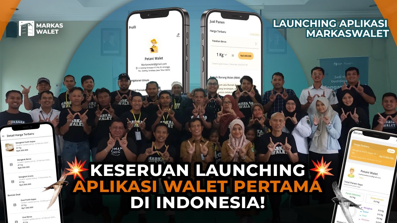 SUKSES BESAR! INI DIA KESERUAN LAUNCHING APLIKASI MARKASWALET BERSAMA DISNAKKESWAN KALIMANTAN TIMUR!