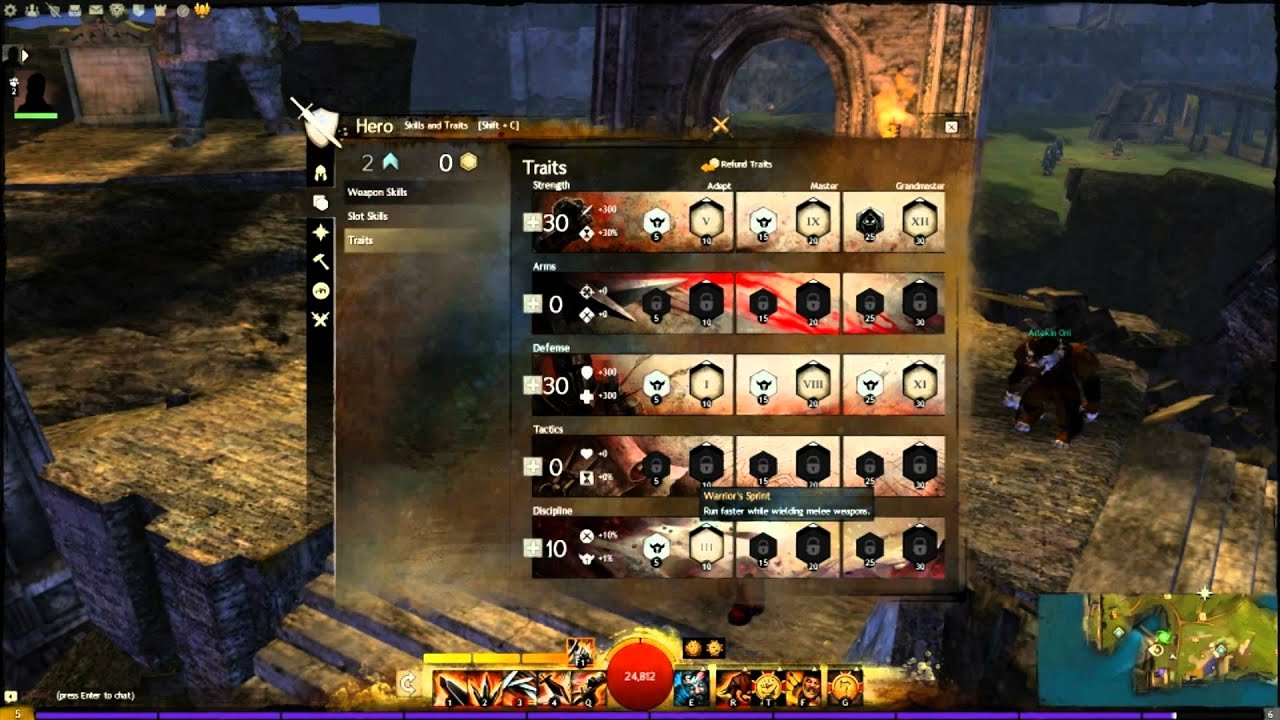 Basic PvP Greatsword/Rifle Warrior Playstyle Guide - Guild Wars 2