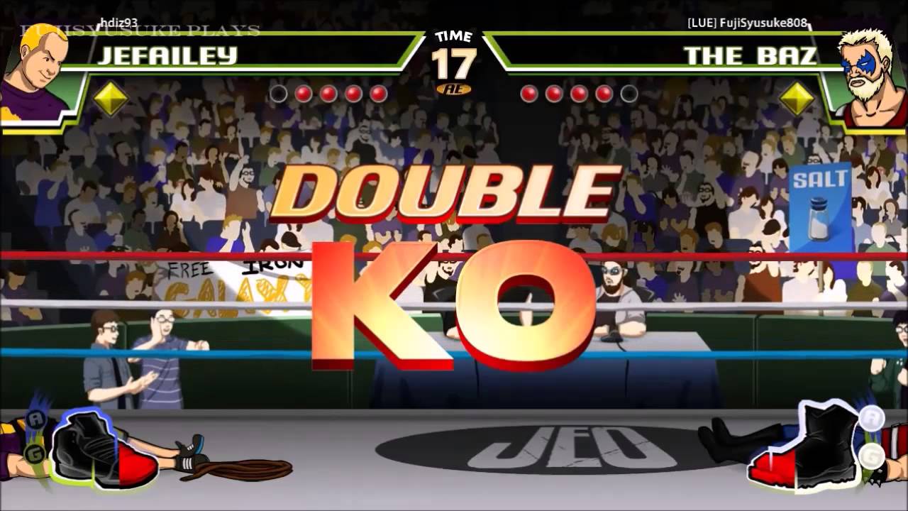 Divekick: vs. hdiz93 [Baz vs. Jefailey] [REMATCH]