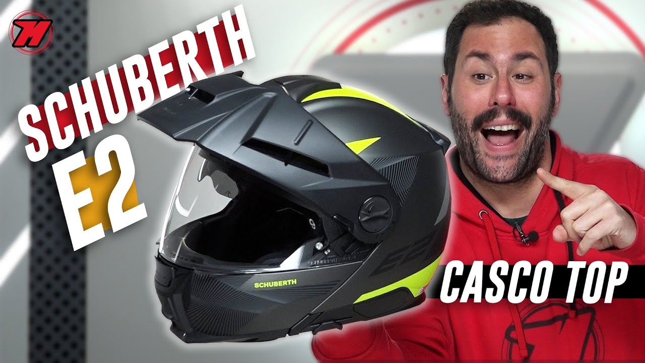 Casco SCHUBERT E2, el casco de moto MODULAR Y TRAIL se renueva ⛰️