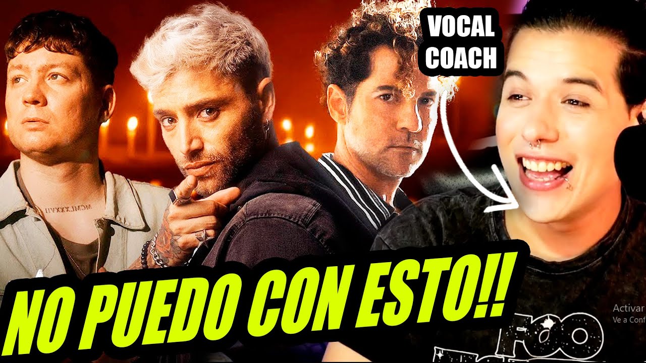 La Konga, David Bisbal, Emanero - FAMA DE DIABLA | Reaccion Vocal Coach | Ema Arias