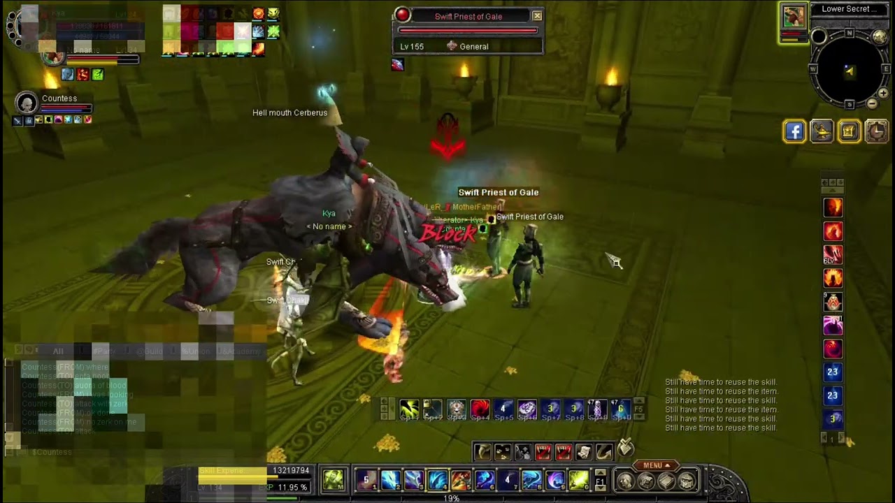 Silkroad Theia Glaive / Warrior Lower Dungeon unique lv160