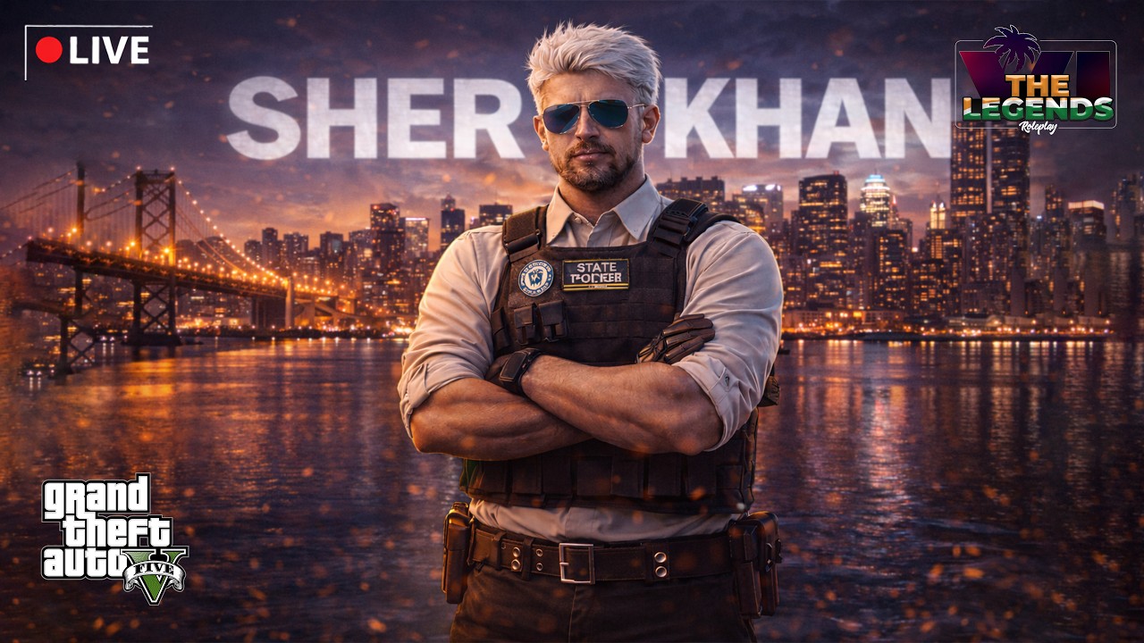 LETS DO SOME DUTY | SHER KHAN | TLRP | tlrp DAY 33 #gta5 #tlrp #coprp #rplive #live