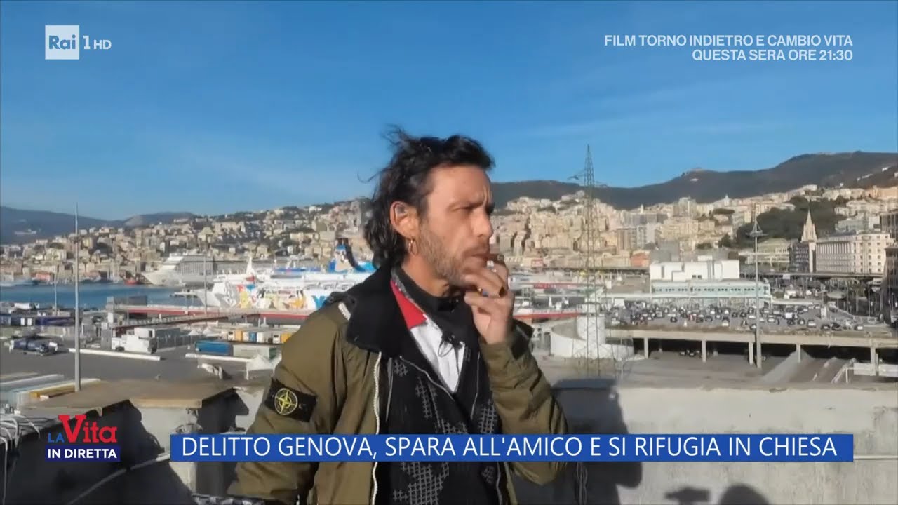 Spara all'amico e si rifugia in chiesa - La Vita in Diretta 26/04/2023