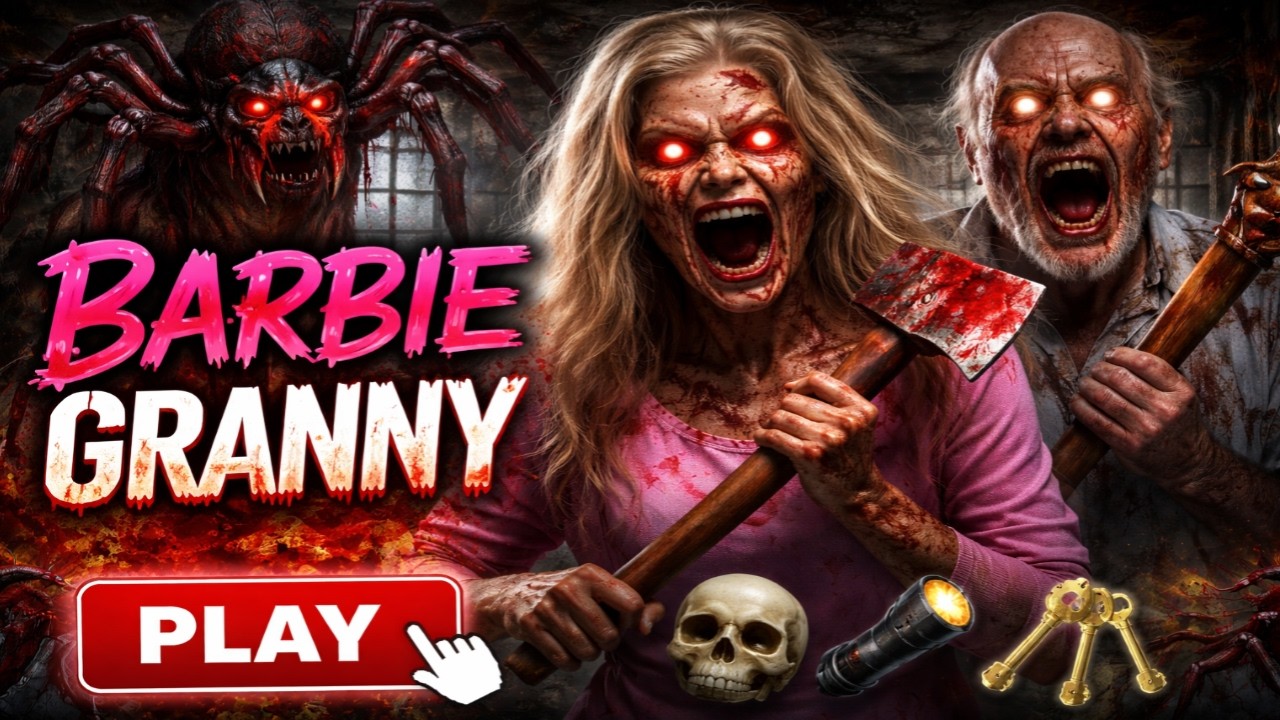 Barbie Granny live || #shortfeed #shorts #granny #horror #live
