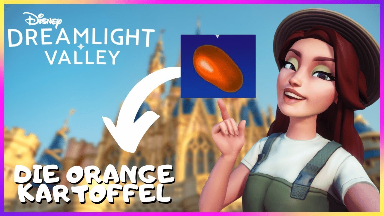 Alle 20 Orangen Kiesel finden! Geheime Orange Kartoffel Quest! | Disney Dreamlight Valley