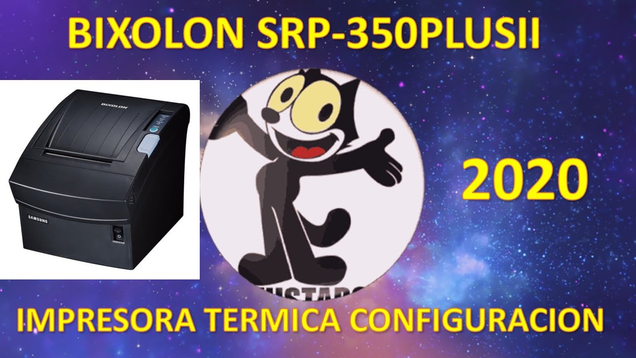 IMPRESORA TERMICA BIXOLON  SRP 350PLUSII CONFIGURACION DRIVERS