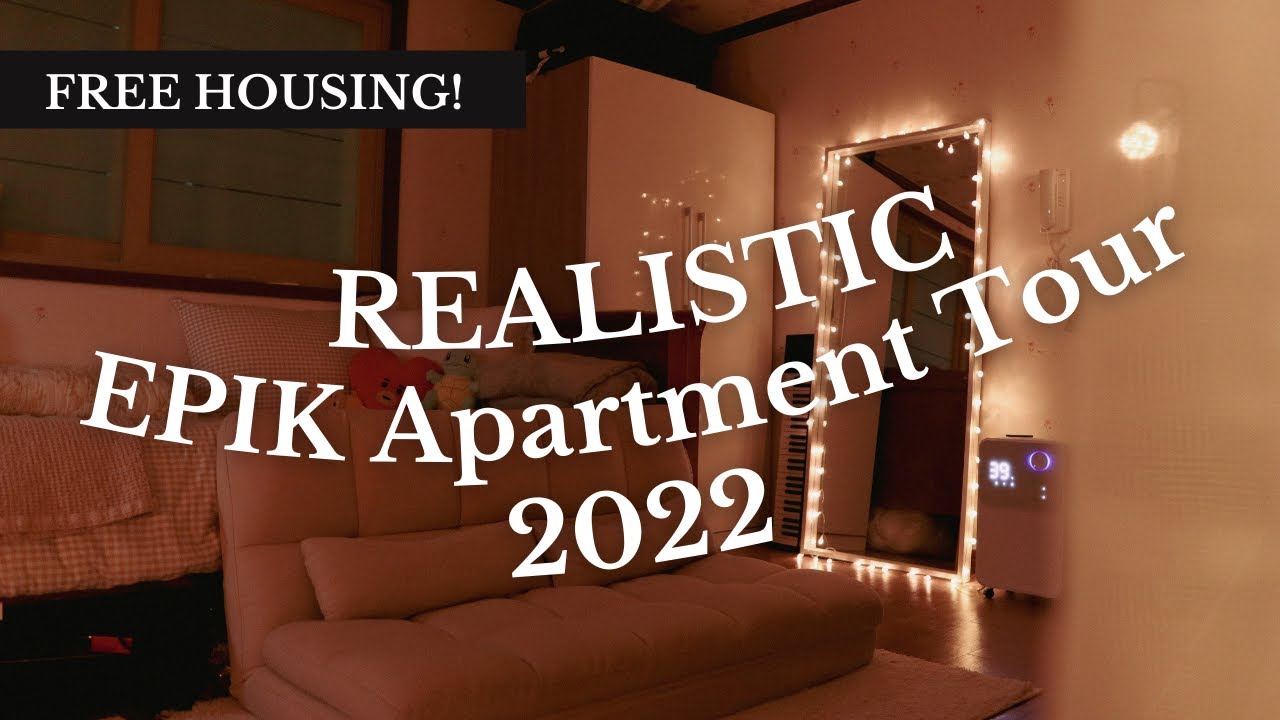 REALISTIC EPIK APARTMENT TOUR  2022 | South Korea