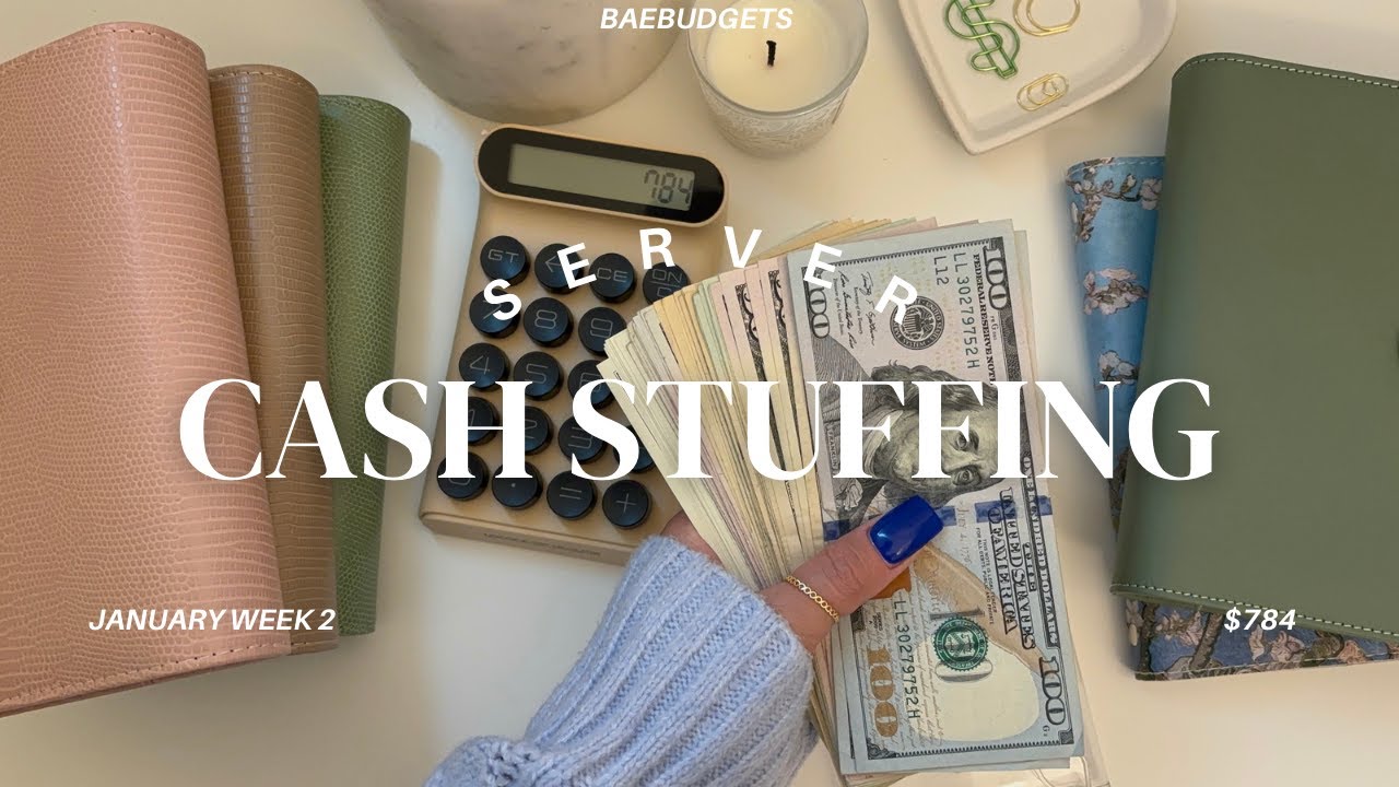cash stuffing | $784 | january 2024 | week 2