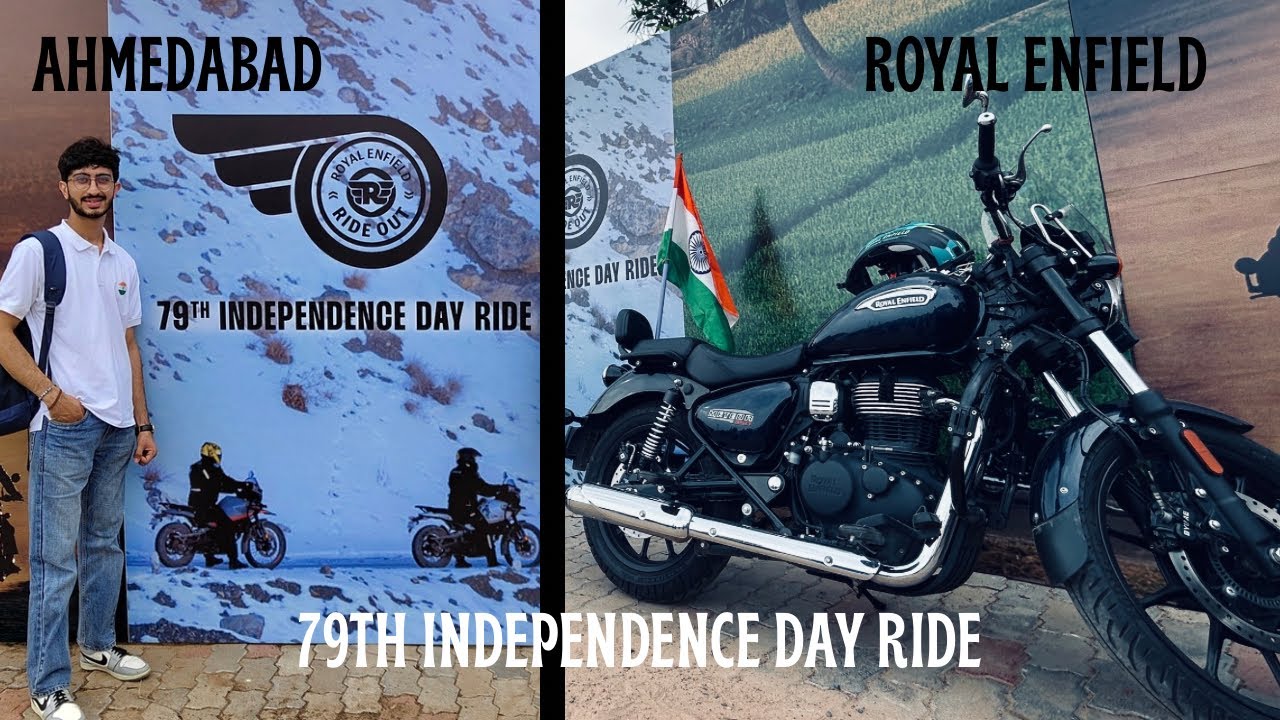79th Independence Day Ride | 500+ Riders 🏍️| Ahmedabad.