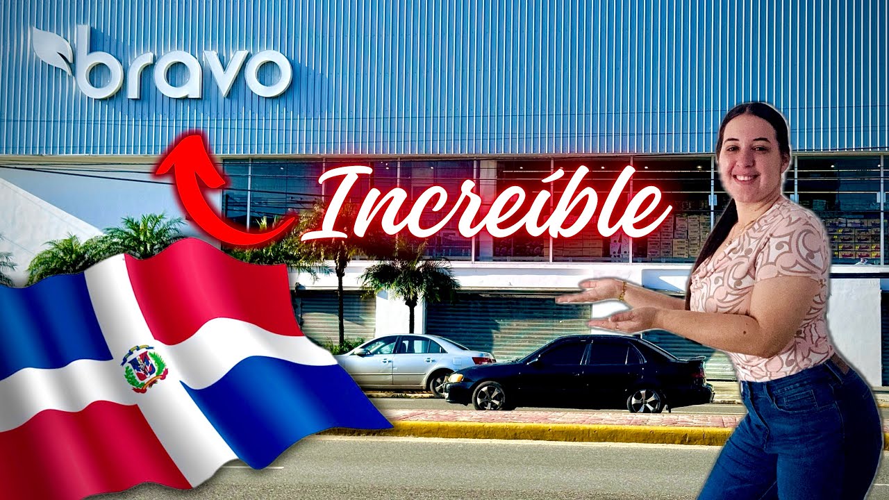 CUBANA hace la COMPRA de NAVIDAD en el SUPERMERCADO BRAVO en REPÚBLICA DOMINICANA 🇩🇴 VLOGMAS #15