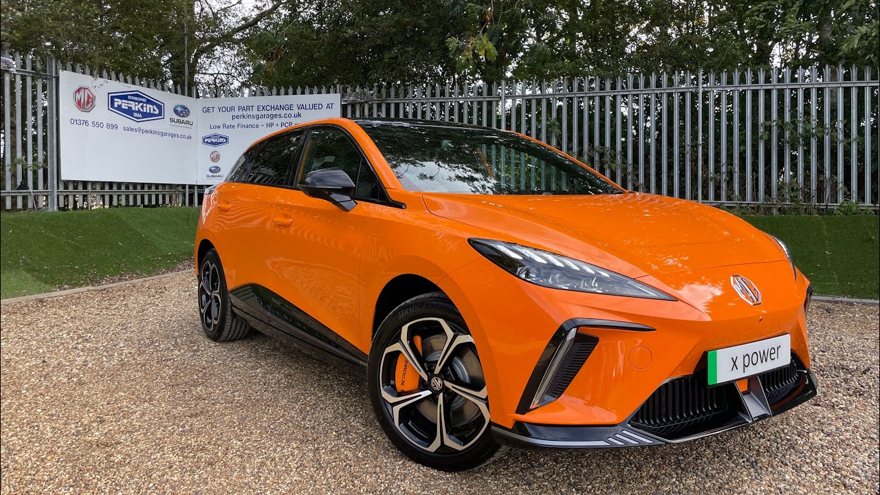 *** VEHICLE NOW SOLD *** MG4 X POWER 435PS 600NM VOLCANO ORANGE @PerkinsgaragesLtd