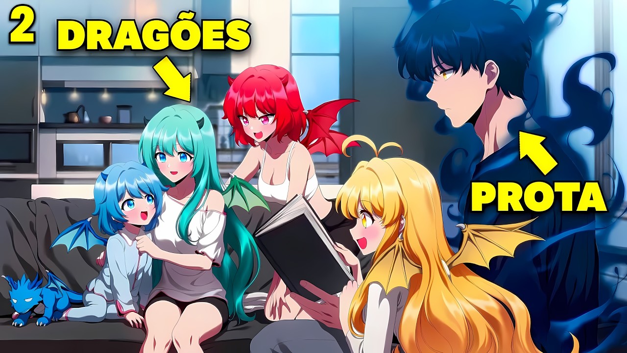 Pra SALVAR o Mundo Da DESTRUIÇÃO, Caçador Mais FORTE ADOTOU Os 4 Dragões PRIMORDIAIS! - Manhwa Recap