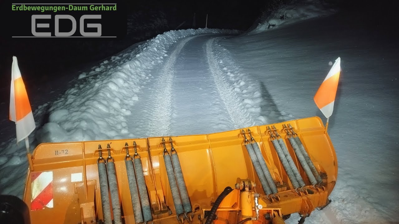 ❄️Winterdienst Unimog U400❄️Schneeräumung in Tirol 21.01.23#winter #mountains