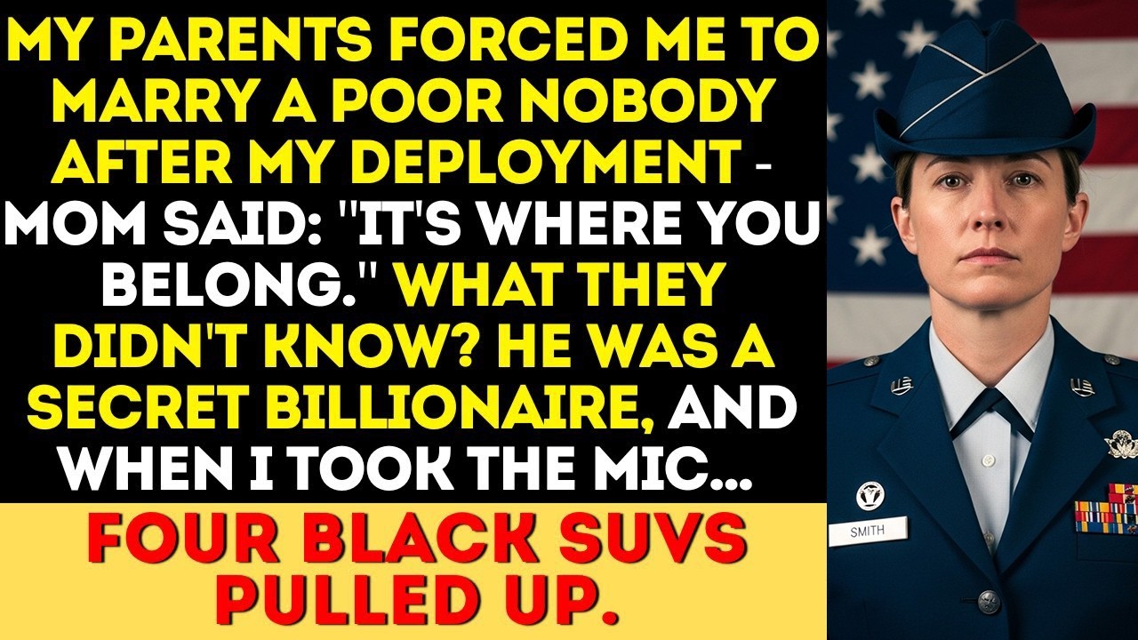 My Parents Made Me Marry A Poor Nobody. Mom Said_ “It’s Where You Belong.” Until I Took The Mic and…