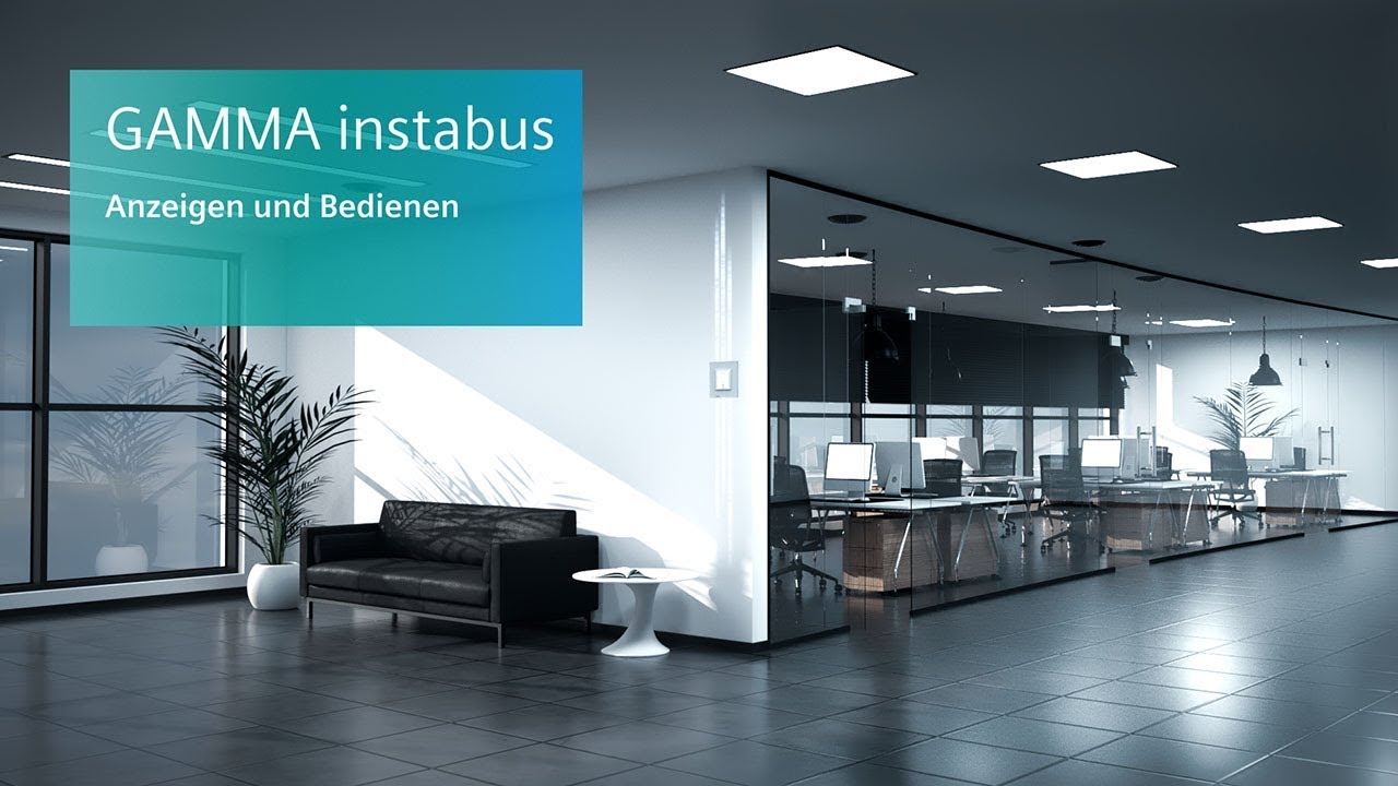 GAMMA instabus - Anzeigen und Bedienen