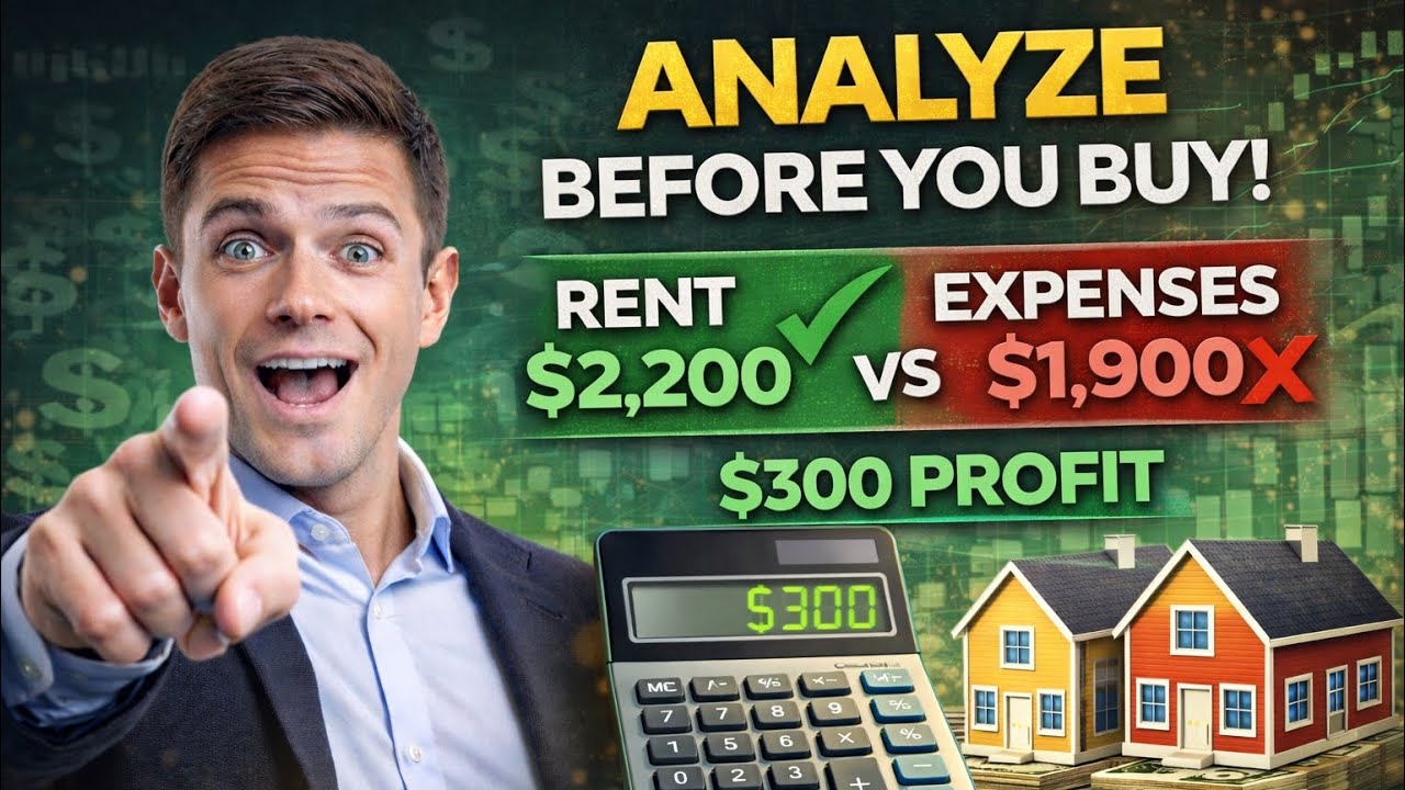 How to Analyze a Rental Property (Simple Formula for Beginners) #RealEstateInvesting #RentalProperty