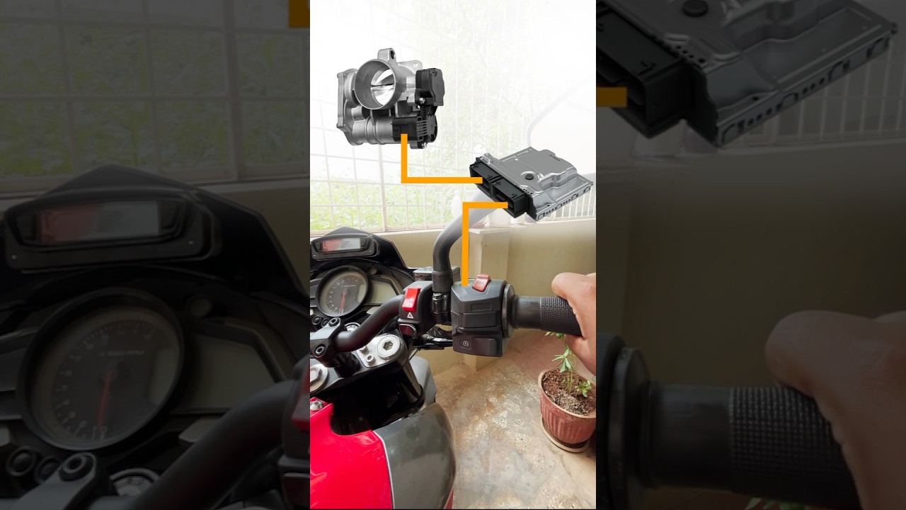 What is &ldquo;Ride By Wire&rdquo; ? #ktm #automobile #ns #triumph #bajaj