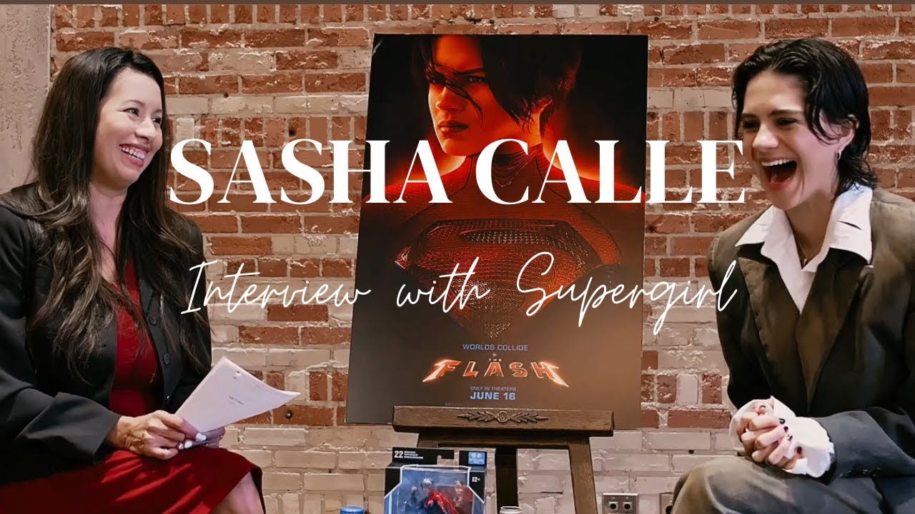 Sasha Calle - The Flash movie interview - First Latina Supergirl