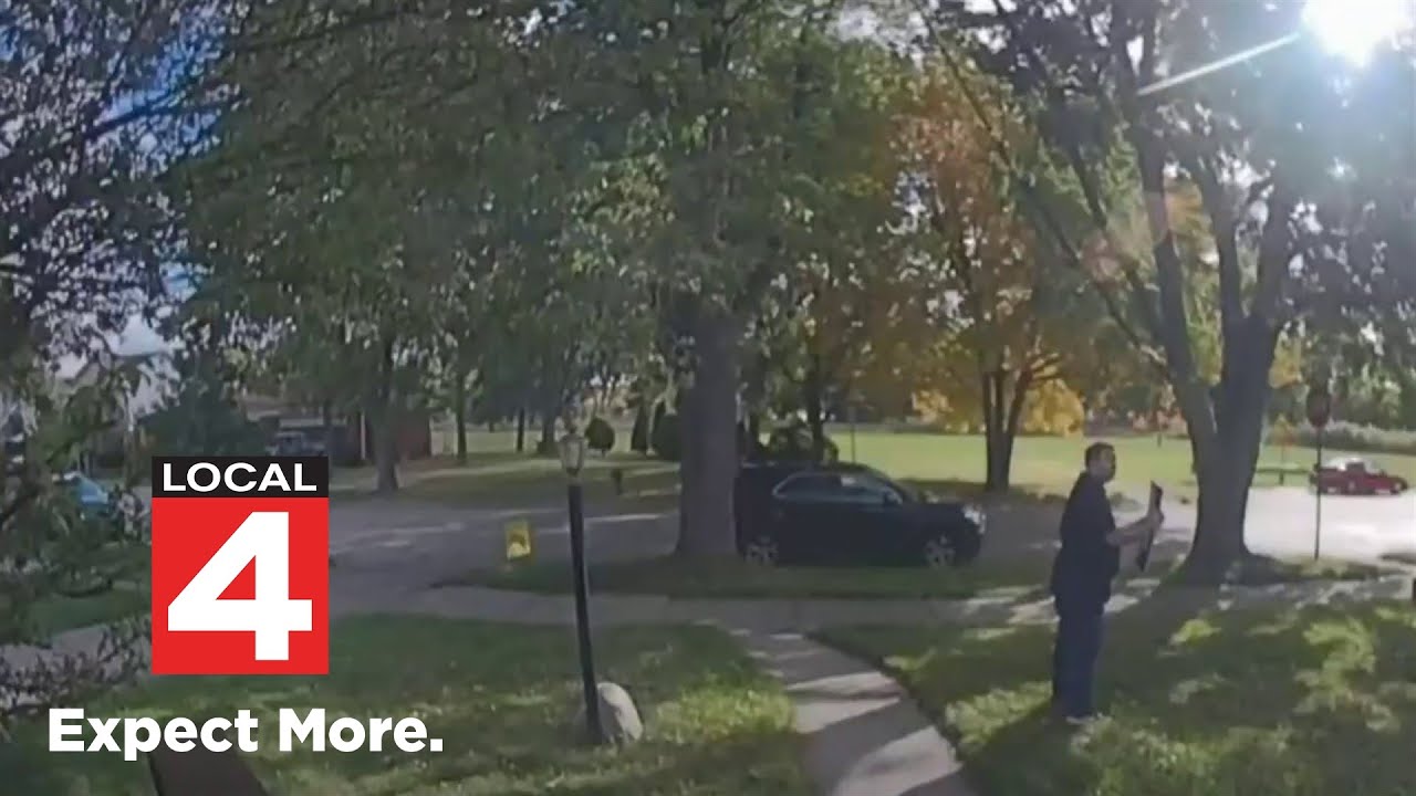 Councilman seen on camera tampering with campaign signs in Allen Park