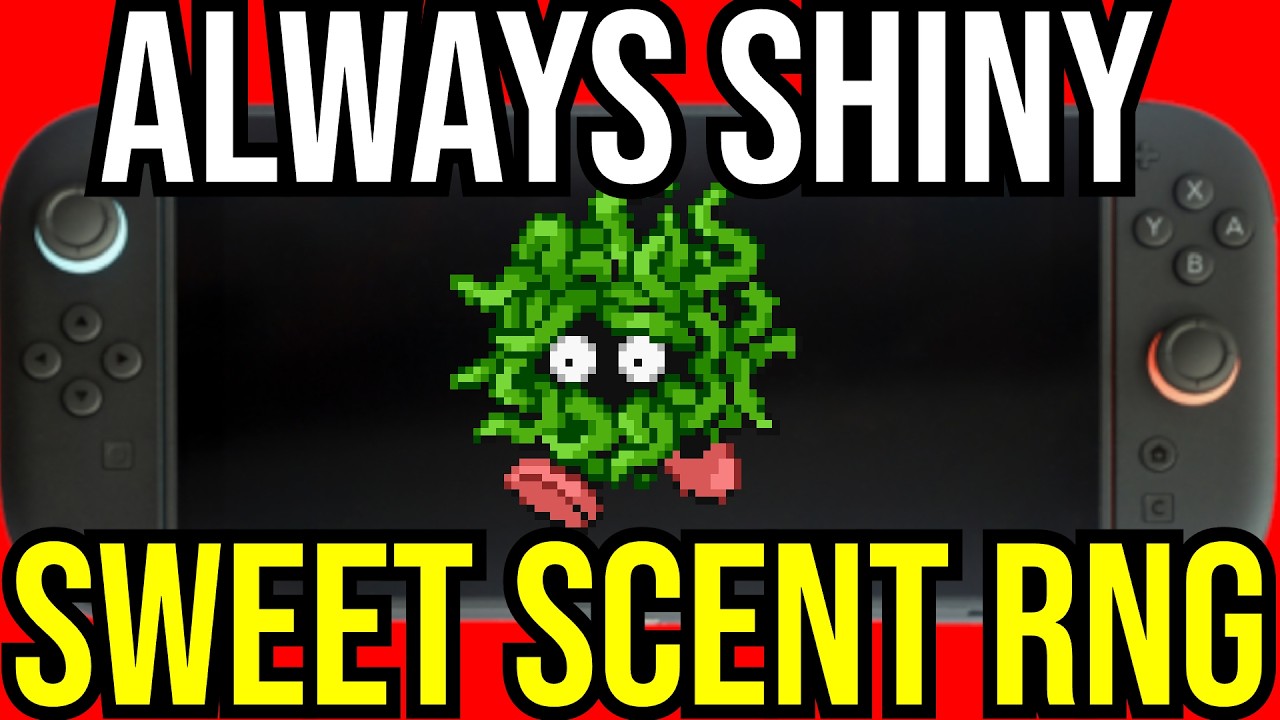 GUARANTEED Shiny Pokemon Sweet Scent RNG Manipulation Tutorial - FireRed/LeafGreen - Nintendo Switch