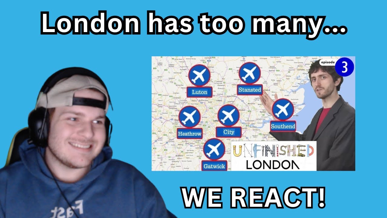 We React to Why does London have so many airports? - Jay Foreman Reaction