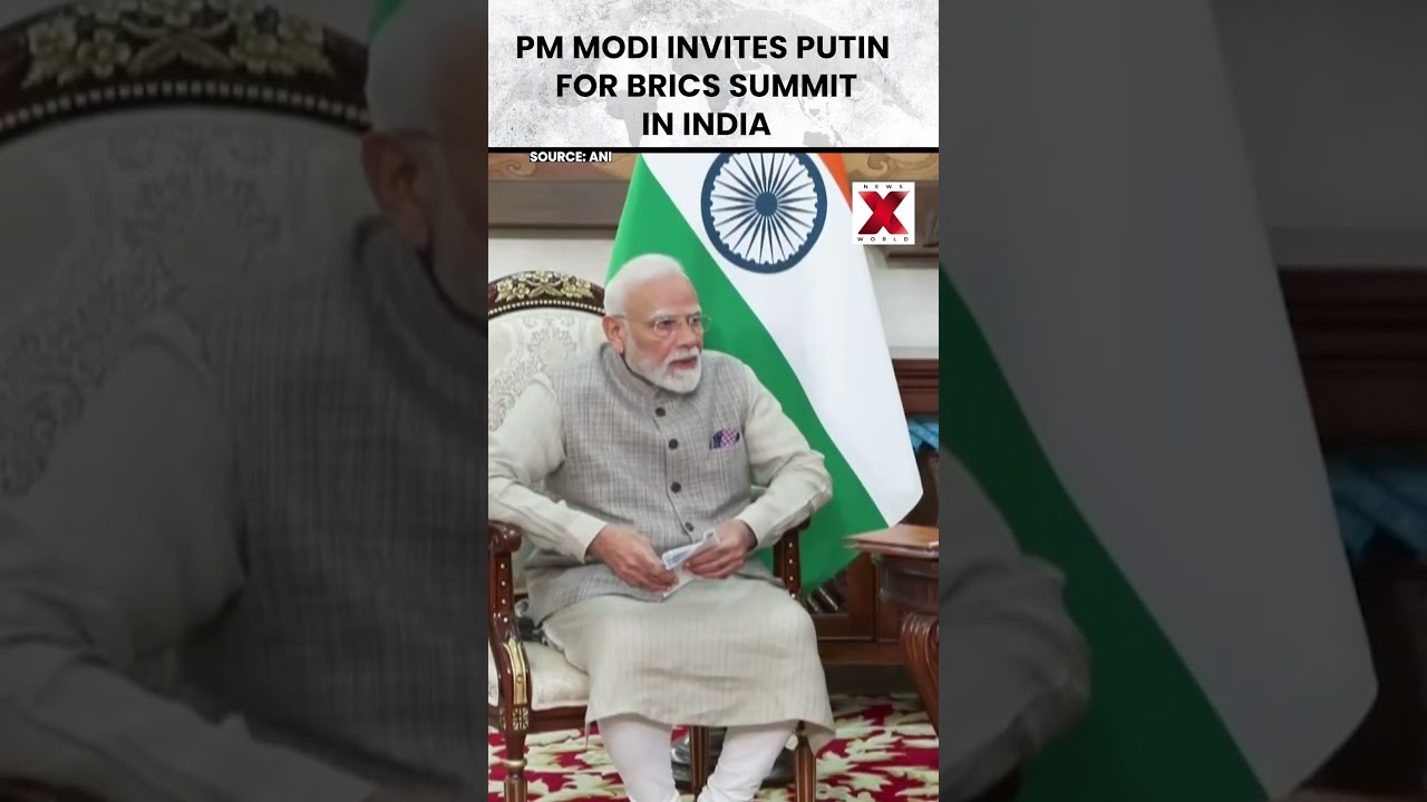 PM Modi Invites Putin To BRICS Summit 2026, Strengthening India-Russia Strategic Ties | NewsX World
