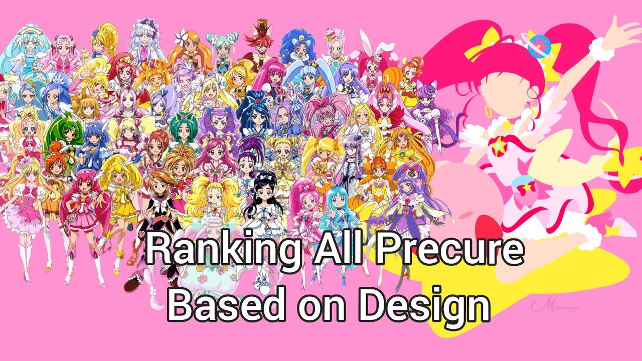 Ranking ALL Precure PURELY Based on Design (Part 1)