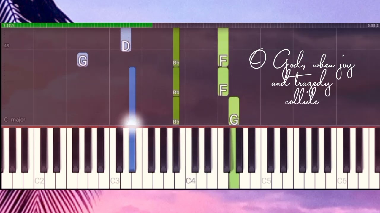 From Everlasting (Psalm 90) - Sovereign Grace Piano Accompaniment Tutorial With Lyrics