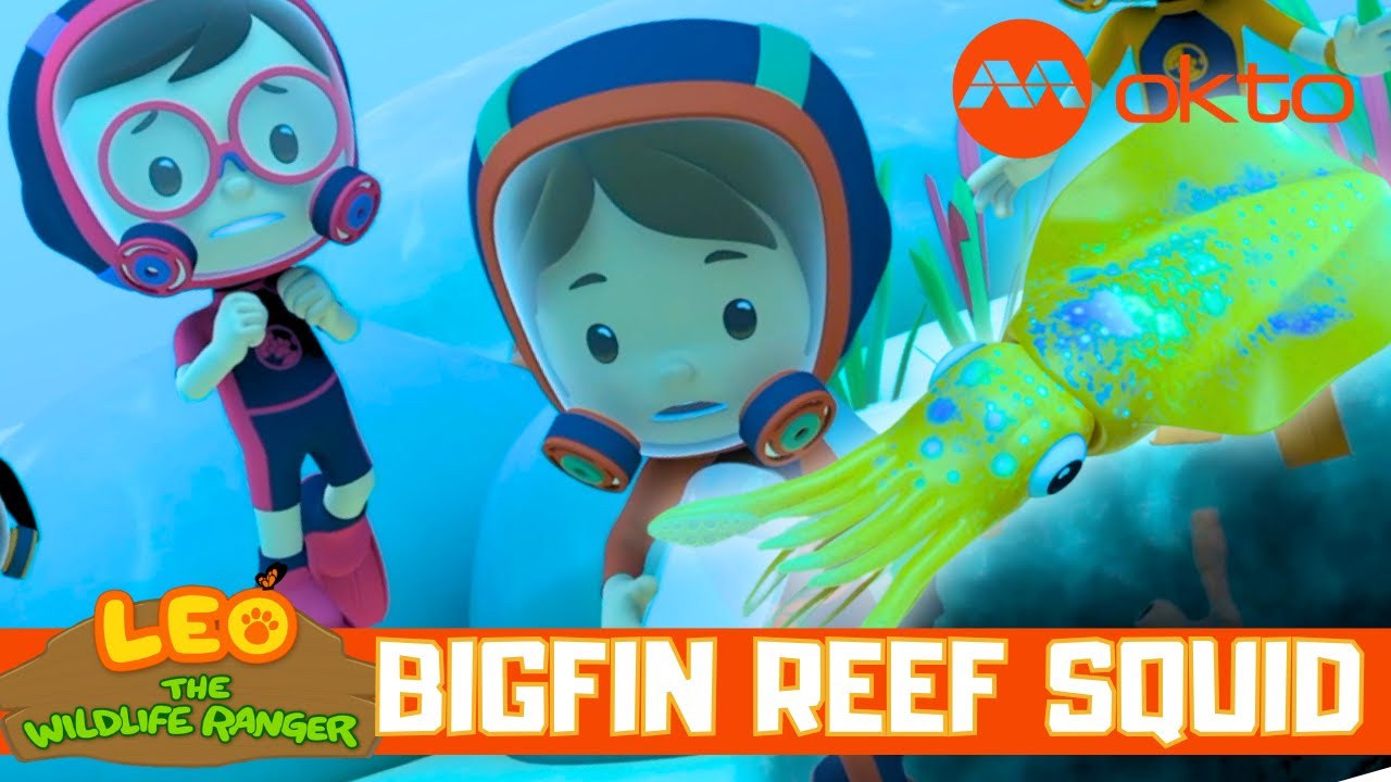 Rescuing SPARKLY SQUID 🐙 from BOTTLE 🧴 | Leo the Wildlife Ranger Spinoff S6E06 | @mediacorpokto