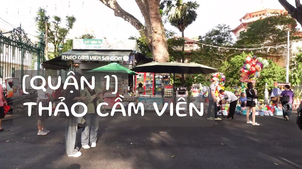 [Quận 1] Đi Dạo Thảo Cầm Viên | Không Gian Xanh Giữa Lòng Sài Gòn