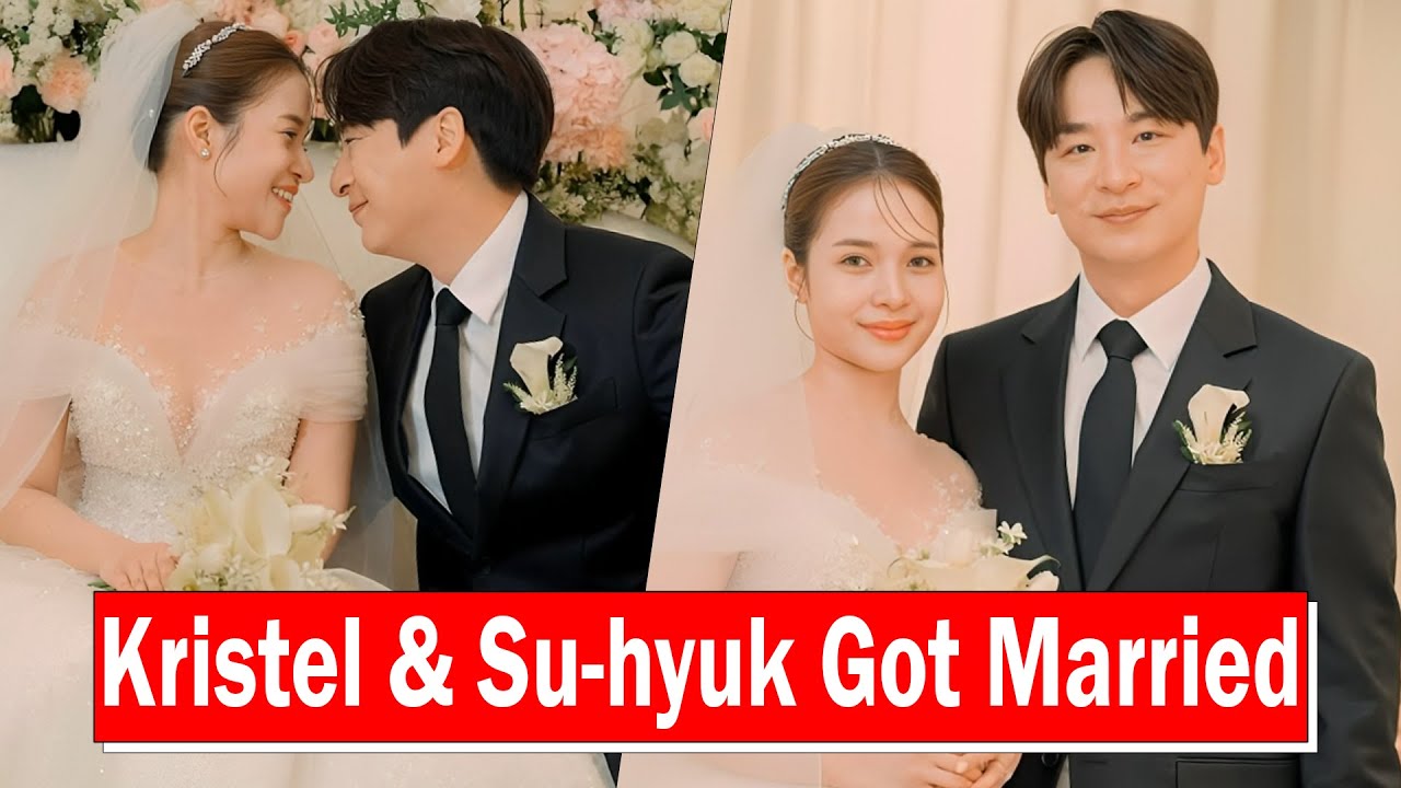 Kristel Fulgar & Ha Su-hyuk just got married 💍