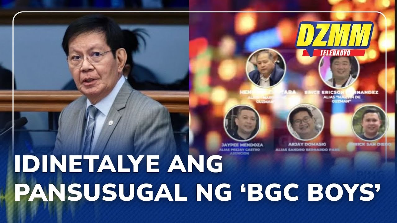 Lacson bares casino losses of 'BGC boys' tied to flood control anomaly | (09 September 2025)