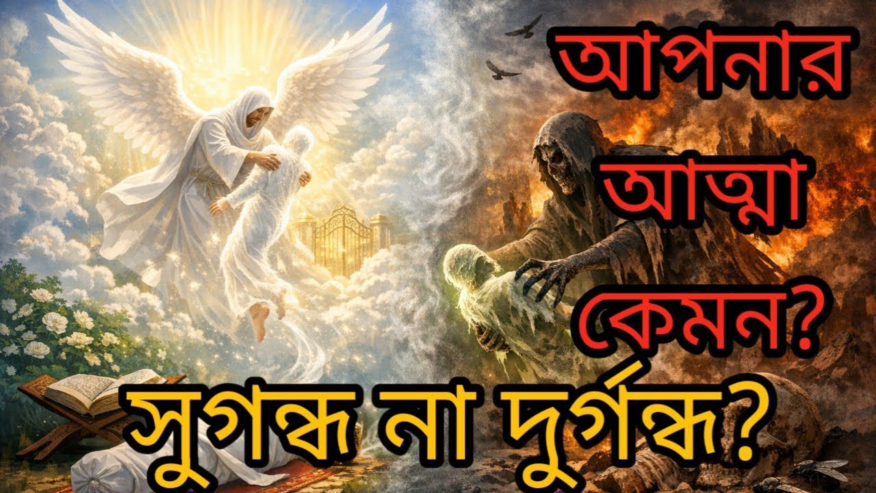 মৃত্যুর সময় আত্মার সুগন্ধ ও দুর্গন্ধ | হাদিসের আলোকে ভয়ংকর সত্য।।।।