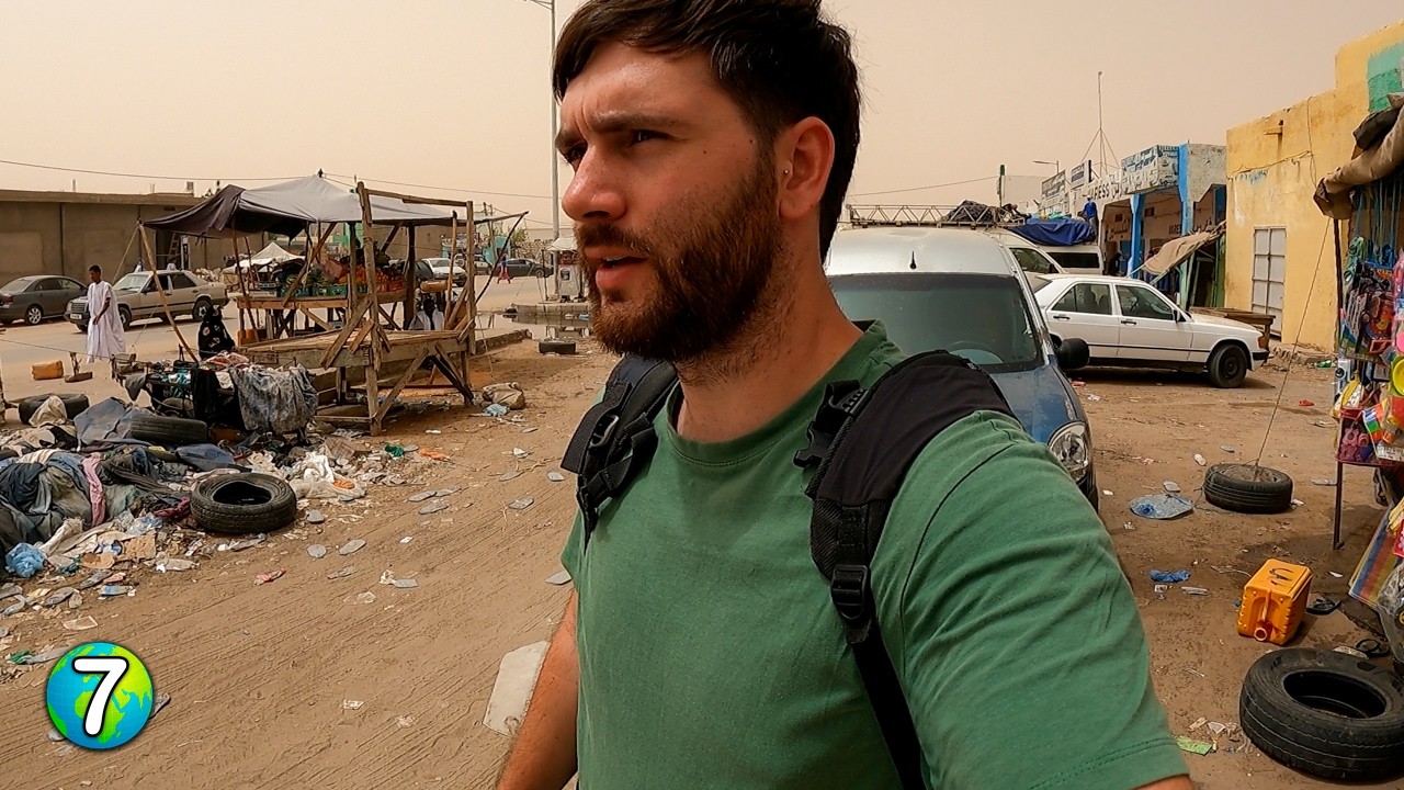 MAURITANIA NO tiene sentido 🇲🇷 | Cruzando de España🇪🇸 a Gambia🇬🇲 en Autobús - Día 7