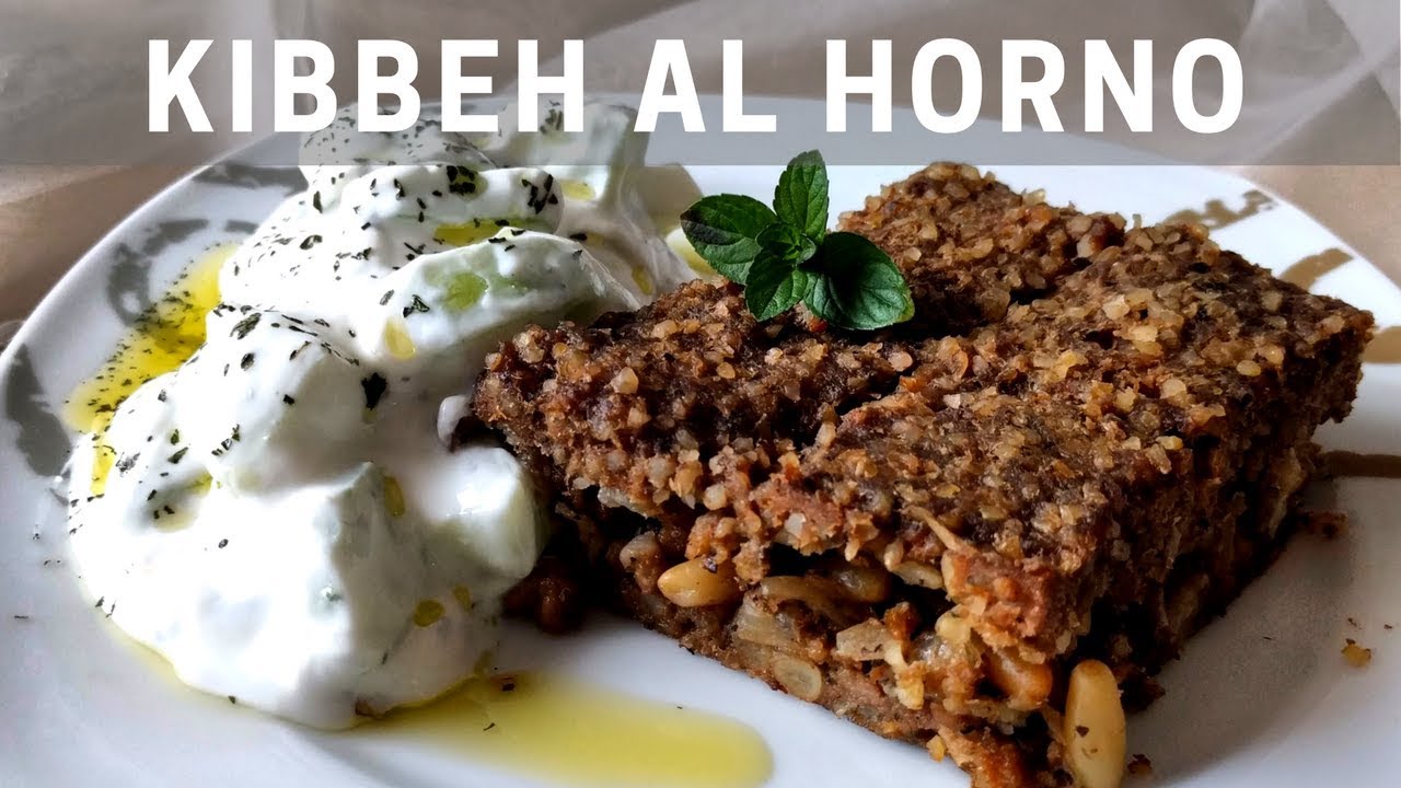Receta de kibbeh charola 🥙  | kibbeh receta libanesa
