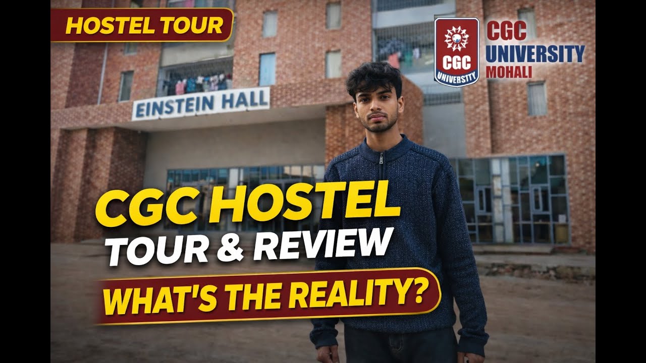 CGC University Hostel Tour 🏠 | सच जान लो Admission से पहले!